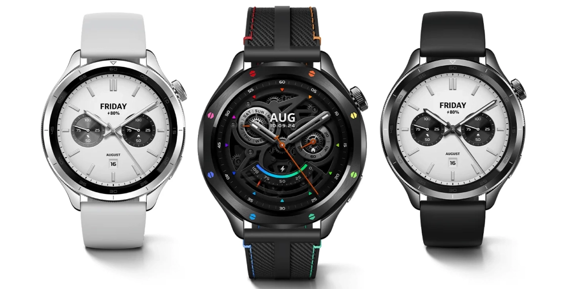 Умные часы Xiaomi Watch S4 серебристый  - 1
