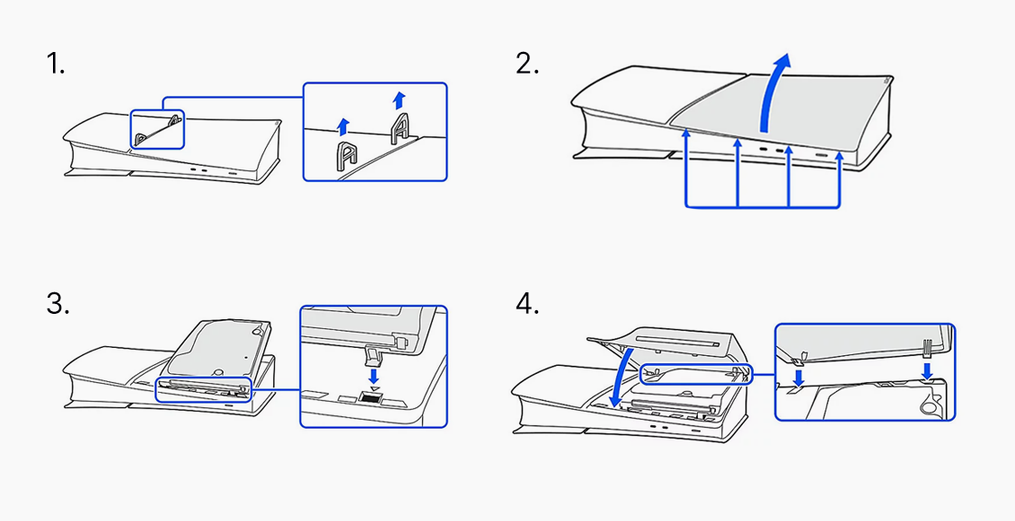 Дисковод для игровой приставки Sony PlayStation 5 Disc Drive for PS5 Slim / Pro белый - 1