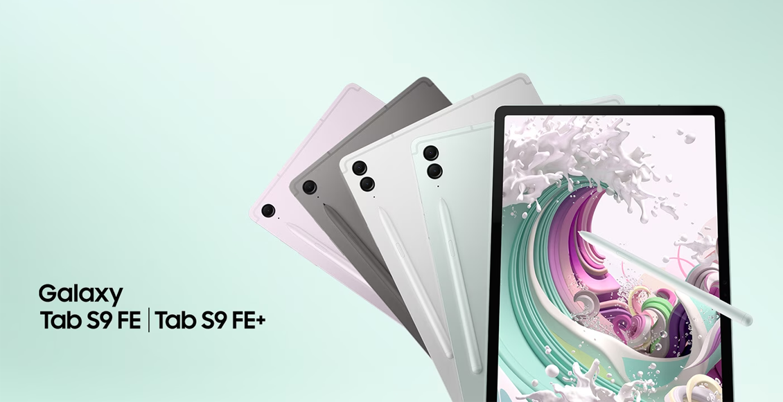 Планшет Samsung Galaxy Tab S9 FE Plus (SM-X610) Wi-Fi 8/128 ГБ серебристый  - 1