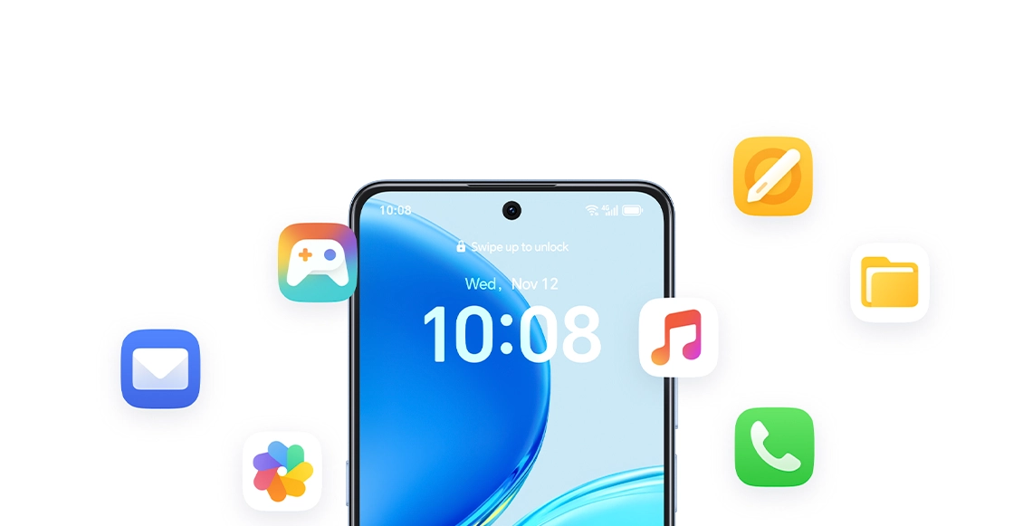 Смартфон Honor X8d 8/256 ГБ серый (2sim) Смартфон Honor X8d 8/256 ГБ серый (2sim) - 5