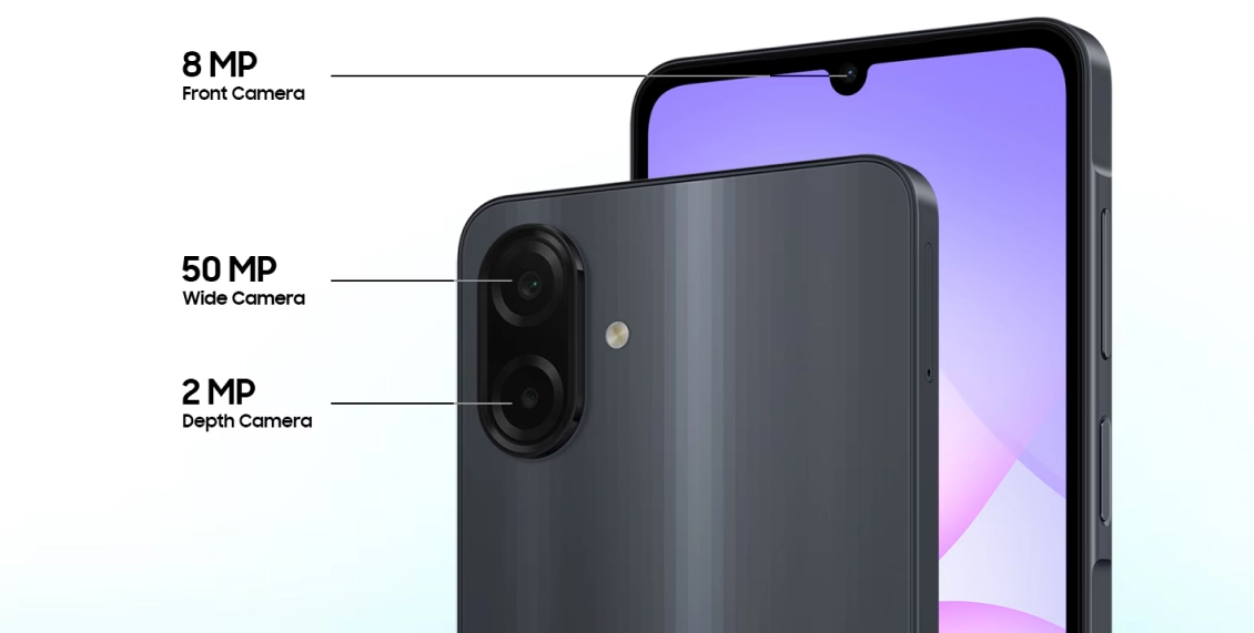 Смартфон Samsung Galaxy A07s 4/128 ГБ чёрный (2sim) Смартфон Samsung Galaxy A07s 4/128 ГБ чёрный (2sim) - 2