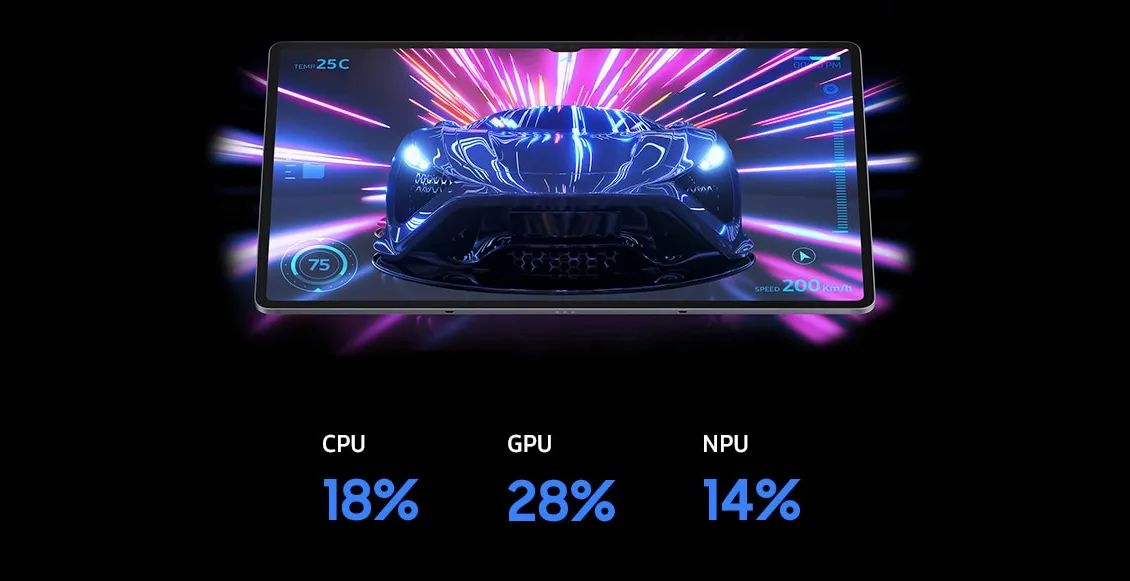 Планшет Samsung Galaxy Tab S10 Plus (SM-X820) Wi-Fi 12/256 ГБ серый - 4