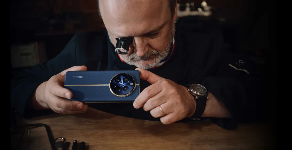 Смартфон Realme 12 Pro+ 5G 8/256 ГБ "бежевый песок" (2sim - гибридный слот)  - 1