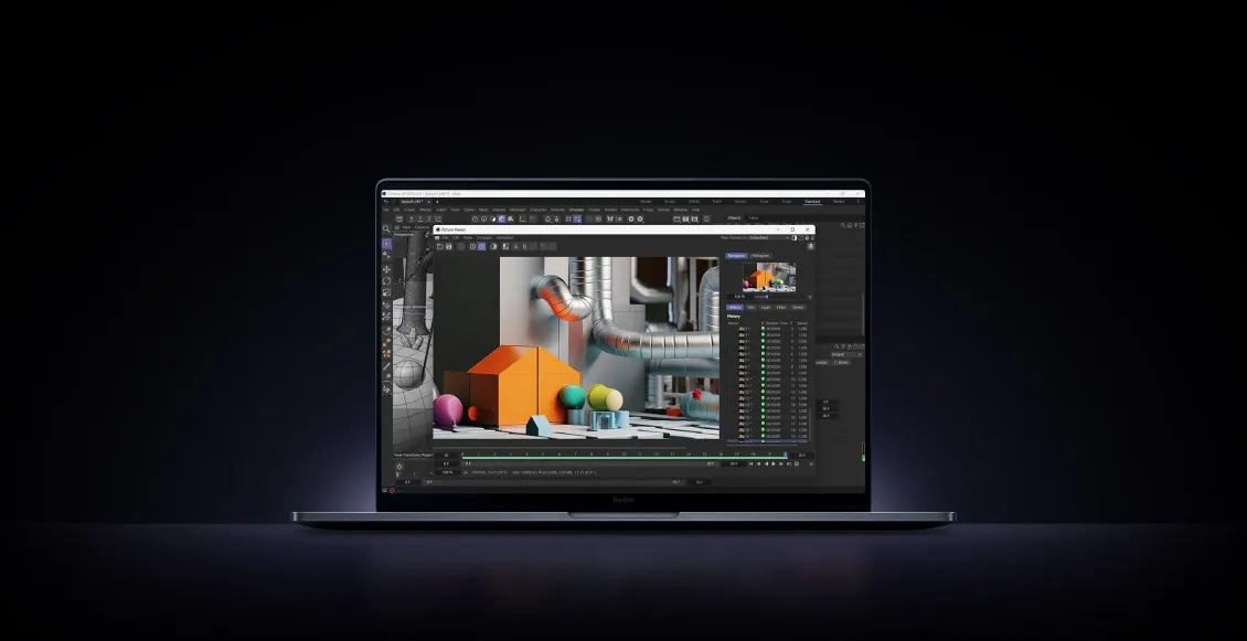 Ноутбук Xiaomi RedmiBook Pro 14 (2024) Core Ultra 7 155H Intel ARC Graphics 32 ГБ, 1 ТБ SSD (JYU4598CN), синий Ноутбук Xiaomi RedmiBook Pro 14 (2024) Core Ultra 7 155H Intel ARC Graphics 32 ГБ, 1 ТБ SSD (JYU4598CN), синий - 2
