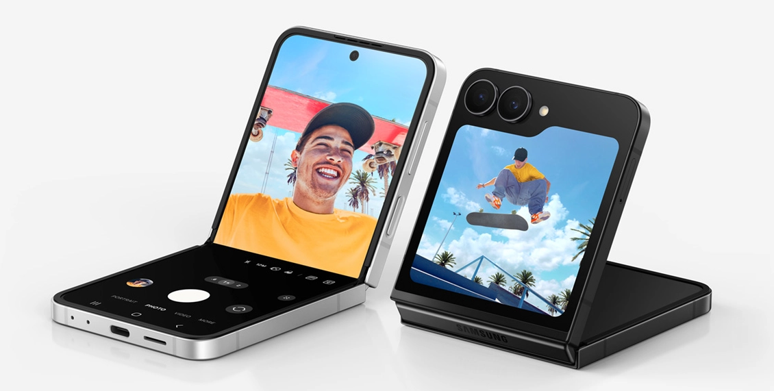 Смартфон Samsung Galaxy Z Flip 7 FE 8/256 ГБ чёрный (1sim + eSim)  - 1