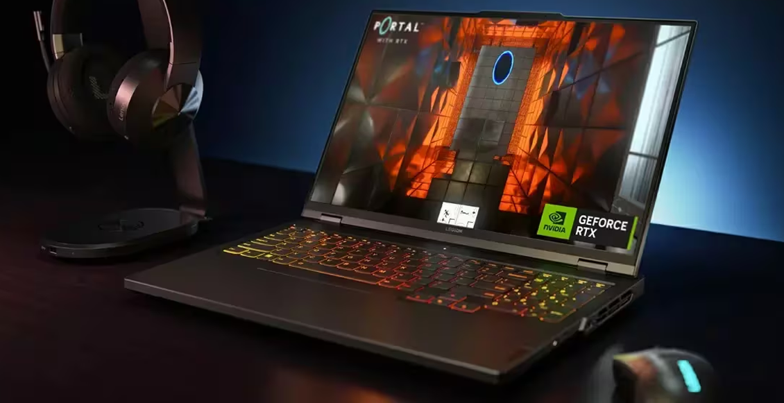 Ноутбук Lenovo Legion Pro 5 Gen 8 240Hz Ryzen 7 7745HX GeForce RTX4070 16 ГБ, 1 ТБ SSD (82WM00BGUS), серый  - 1