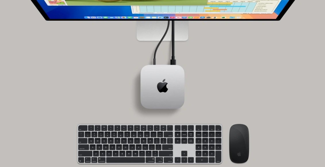 Системный блок Apple Mac mini M4 Pro 24 ГБ, 512 ГБ SSD, серебристый - 2