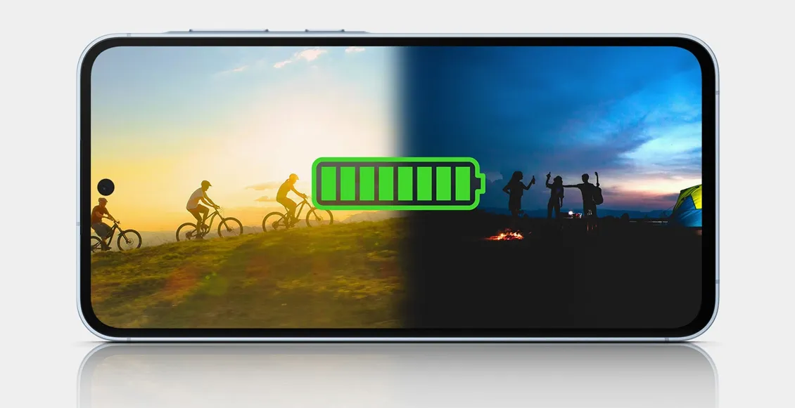 Смартфон Samsung Galaxy A55 5G 8/256 ГБ тёмно-синий (2sim + eSim) - 5