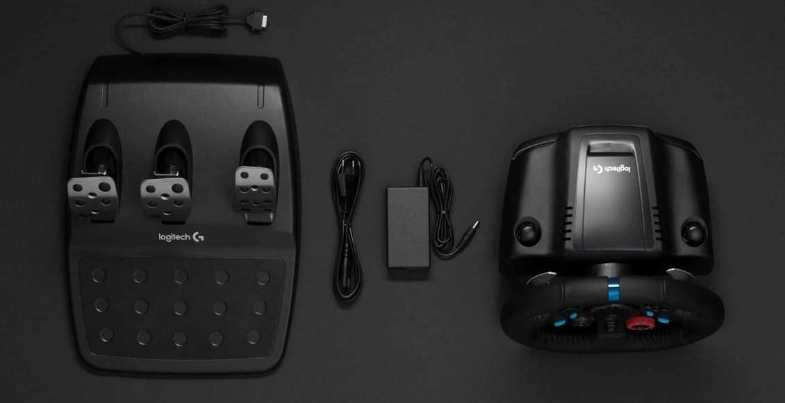 Руль и педали Logitech G29 Driving Force Racing для PS3 / PS4 / PS5 / PC чёрный - 1