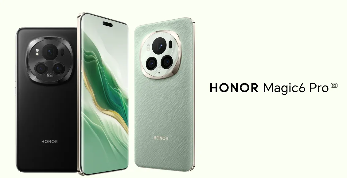 Смартфон Honor Magic 6 Pro 12/512 ГБ зелёный (2sim + eSim) Смартфон Honor Magic 6 Pro 12/512 ГБ зелёный (2sim + eSim) - 1