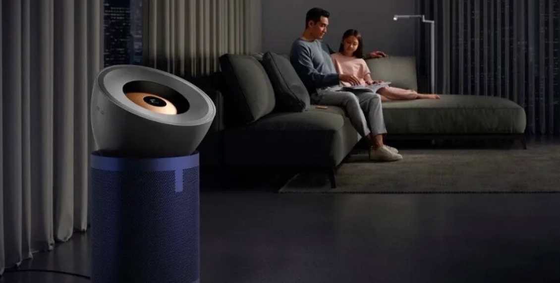Очиститель воздуха Dyson Purifier Big+Quiet Formaldehyde BP03 никель, синий Очиститель воздуха Dyson Purifier Big+Quiet Formaldehyde BP03 никель, синий - 1