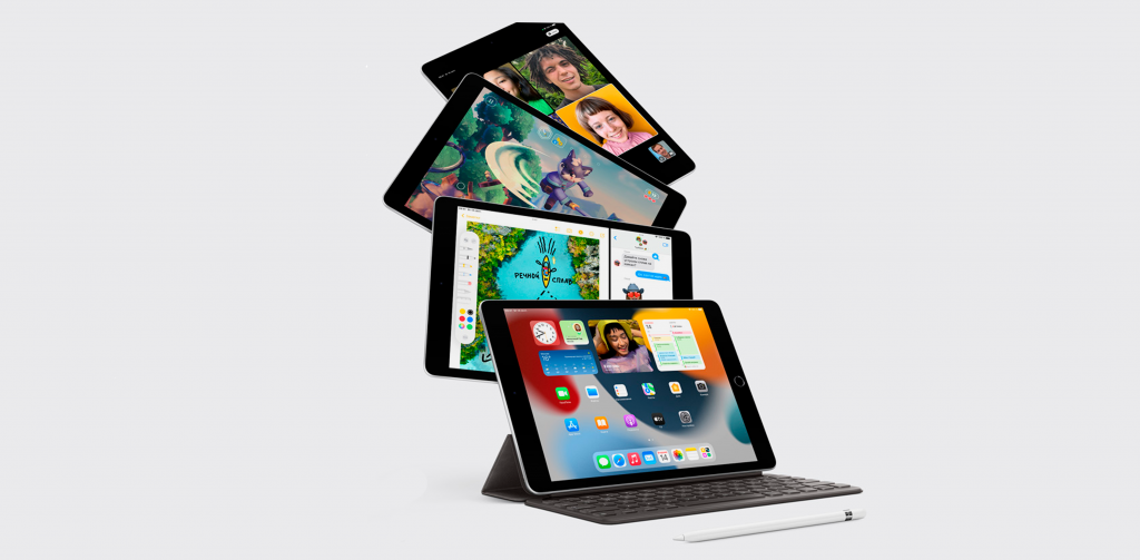 Планшет Apple iPad 10.2" (2021) A13 Bionic Wi-Fi 256 ГБ "серый космос"  - 1