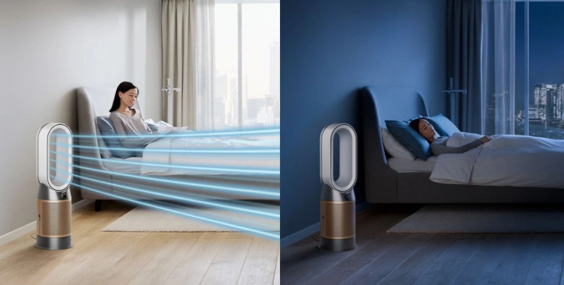Очиститель воздуха Dyson Hot+Cool Formaldehyde HP09 никель, золотой Очиститель воздуха Dyson Hot+Cool Formaldehyde HP09 никель, золотой - 4