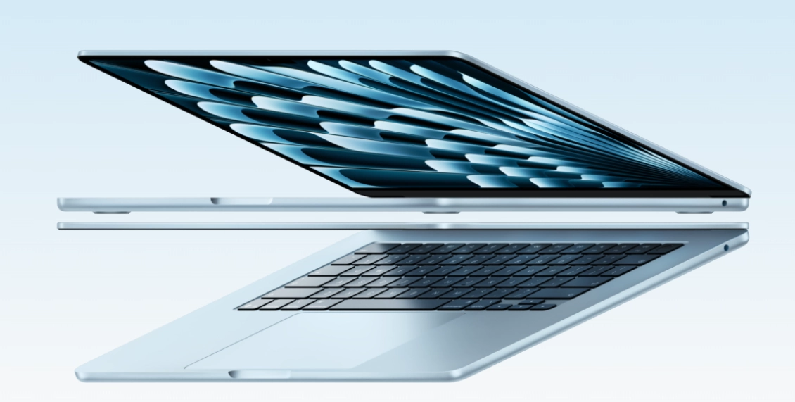 Ноутбук Apple Macbook Air 15" (2026) M5 16 ГБ, 1 ТБ SSD (MDVE4), "сияющая звезда"  - 1