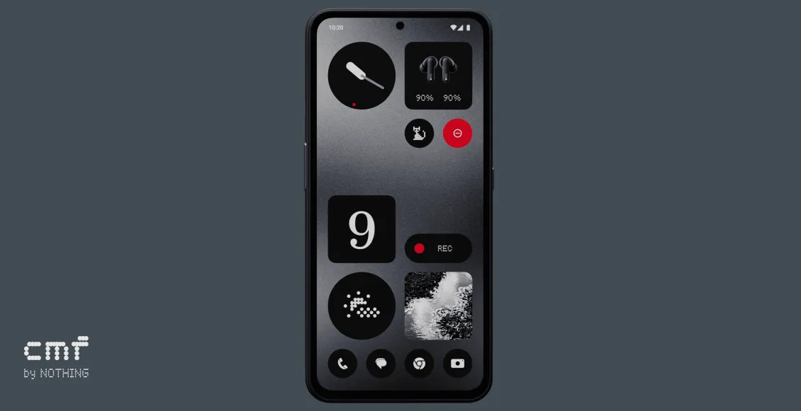 Смартфон Nothing CMF Phone 1 5G 8/256 ГБ зелёный (2sim)  - 5