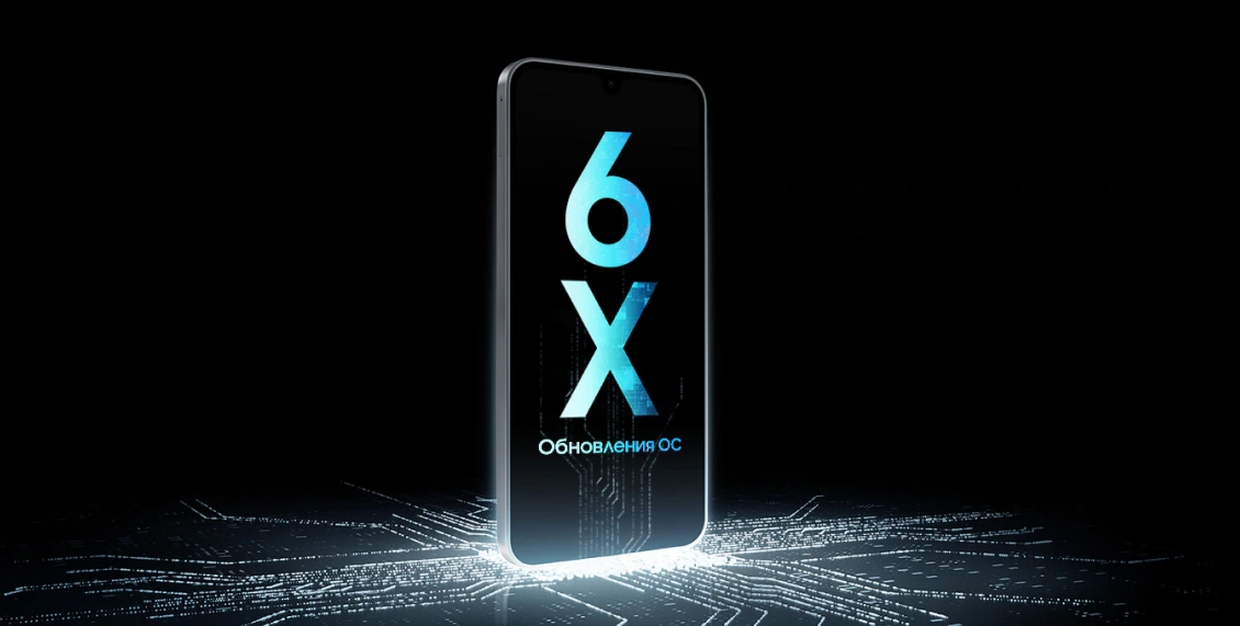 Смартфон Samsung Galaxy A17 8/256 ГБ голубой (2sim - гибридный слот)  - 4