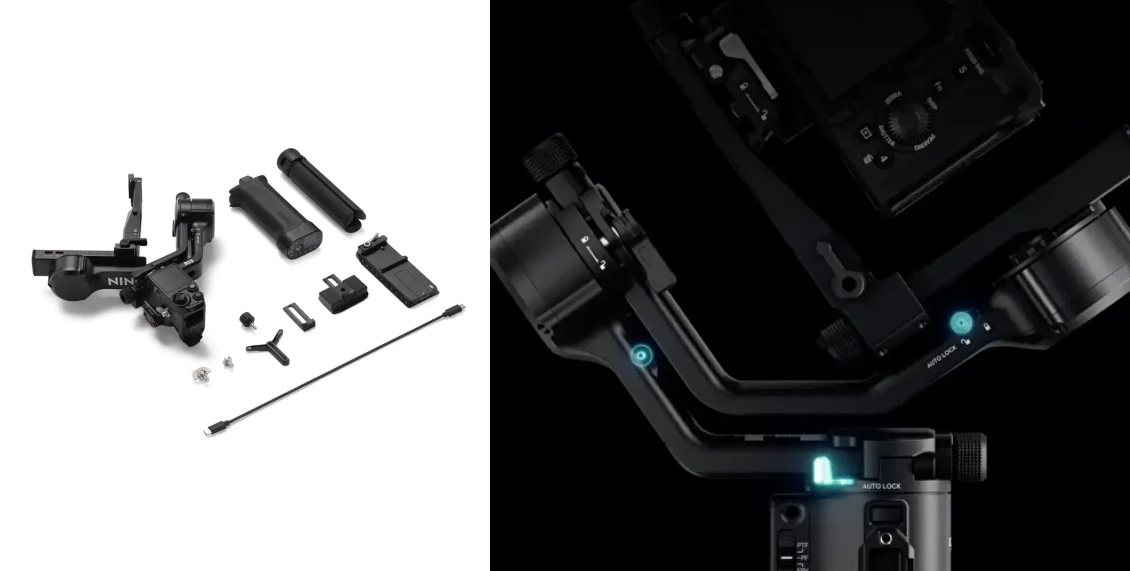 Стабилизатор DJI RS 5 чёрный Стабилизатор DJI RS 5 чёрный - 5