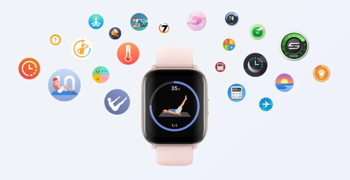 Умные часы Xiaomi Amazfit Active розовый  - 3