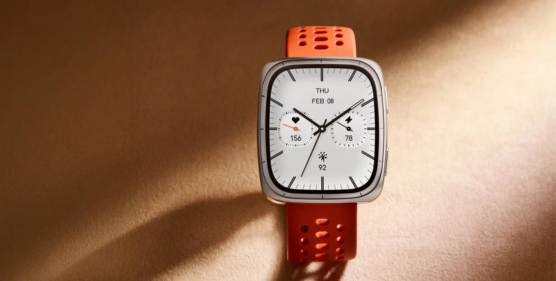 Умные часы Xiaomi Amazfit Active 2 (Square) Premium Version серебристый (чёрный ремешок) Умные часы Xiaomi Amazfit Active 2 (Square) Premium Version серебристый (чёрный ремешок) - 5