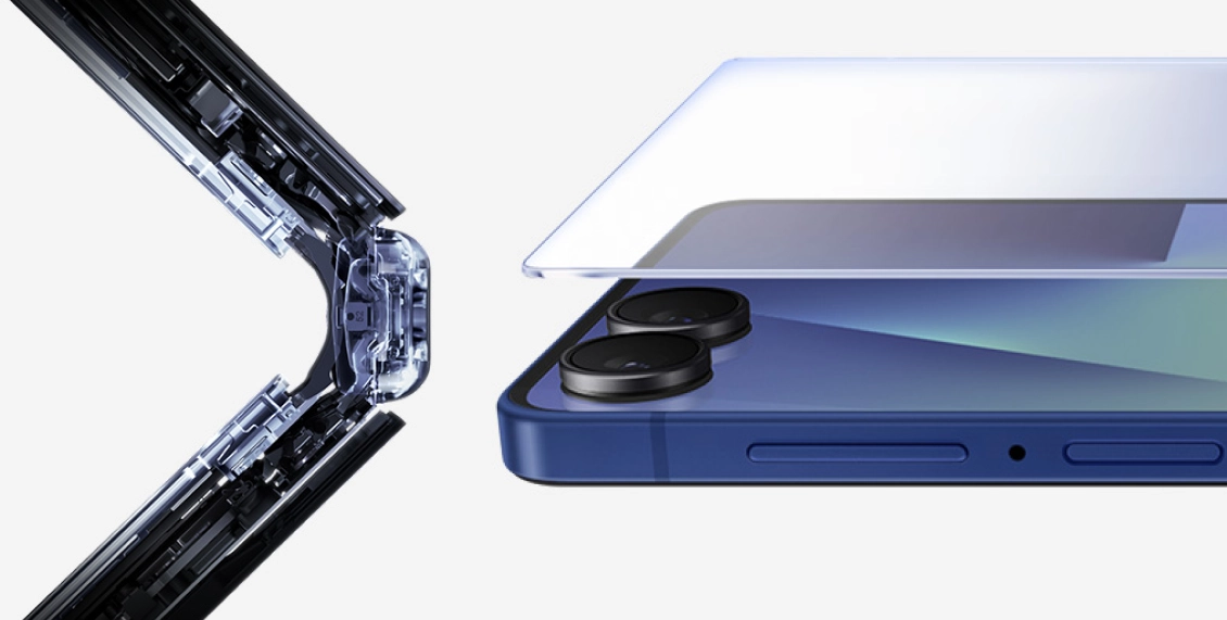 Смартфон Samsung Galaxy Z Flip 7 12/256 ГБ синий (1sim + eSim) - 4