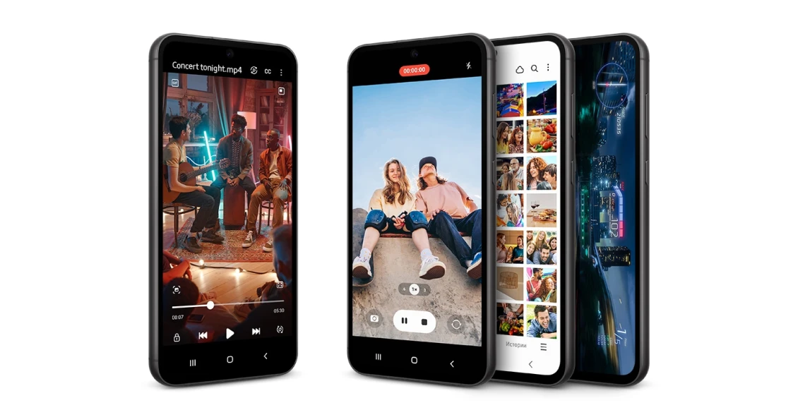 Смартфон Samsung Galaxy S23 FE 8/256 ГБ бежевый (2sim + eSim)  - 5