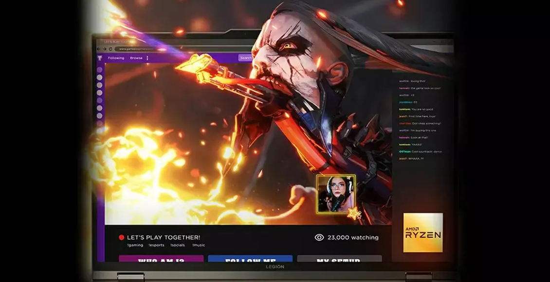 Ноутбук Lenovo Legion Pro 5 Gen 8 240Hz Ryzen 7 7745HX GeForce RTX4070 16 ГБ, 1 ТБ SSD (82WM00BGUS), серый Ноутбук Lenovo Legion Pro 5 Gen 8 240Hz Ryzen 7 7745HX GeForce RTX4070 16 ГБ, 1 ТБ SSD (82WM00BGUS), серый - 2