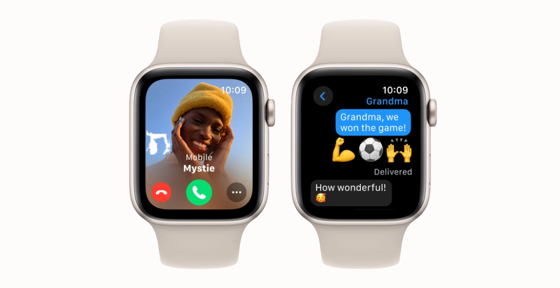 Умные часы Apple Watch SE (2023) 44mm GPS + Cellular Midnight Aluminium Case Midnight Sport Band S/M Умные часы Apple Watch SE (2023) 44mm GPS + Cellular Midnight Aluminium Case Midnight Sport Band S/M - 4