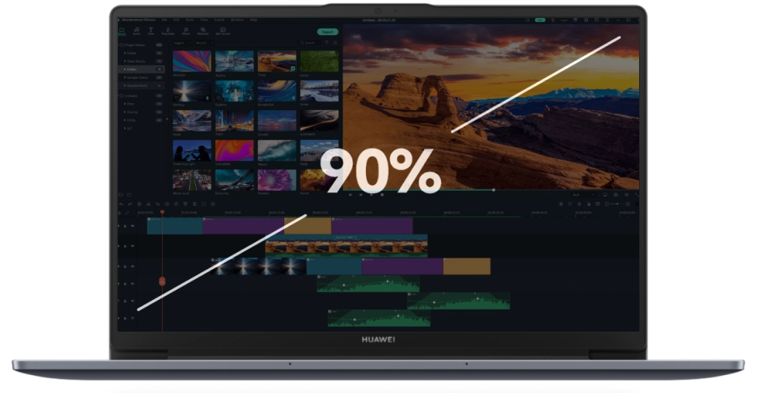 Ноутбук Huawei MateBook D 14 Core i5 13420H UHD Graphics 16 ГБ, 512 ГБ (53014BSB), космический серый Ноутбук Huawei MateBook D 14 Core i5 13420H UHD Graphics 16 ГБ, 512 ГБ (53014BSB), космический серый - 2