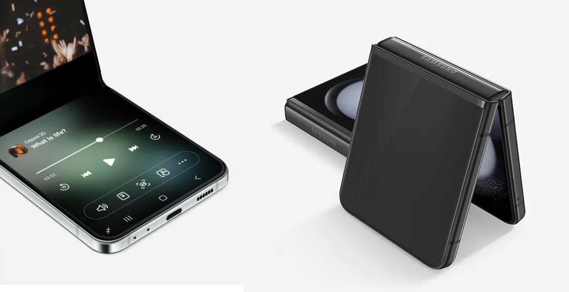 Смартфон Samsung Galaxy Z Flip 5 8/512 ГБ графит (1sim + eSim) - 1