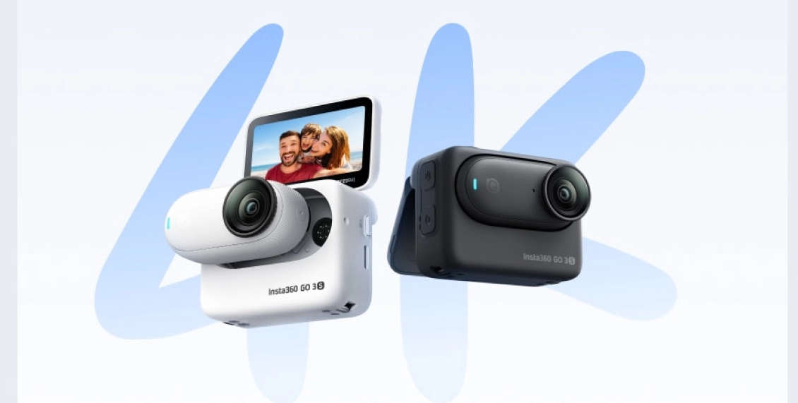 Экшн-камера Insta360 Go 3S 128 ГБ чёрный Экшн-камера Insta360 Go 3S 128 ГБ чёрный - 1