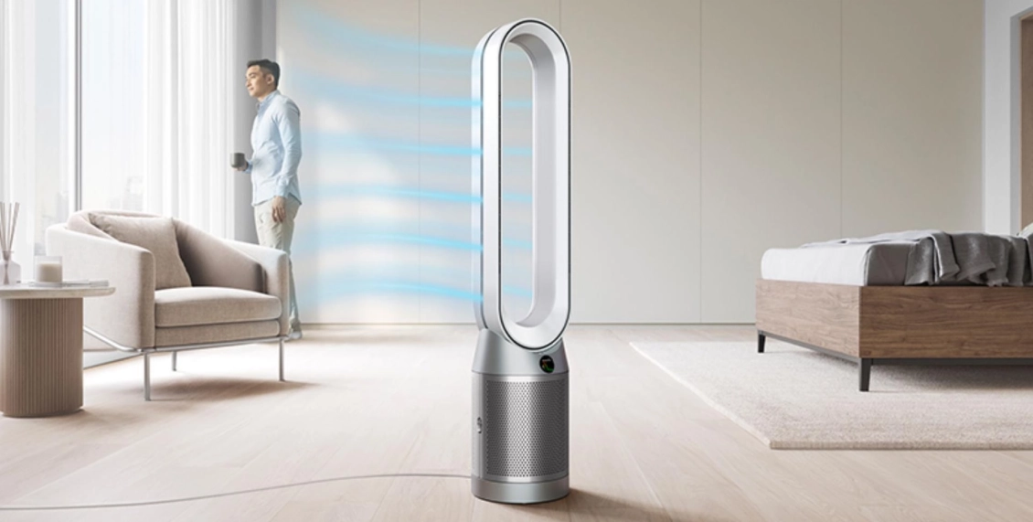 Очиститель воздуха Dyson Purifier Cool Autoreact TP7A белый, никель Очиститель воздуха Dyson Purifier Cool Autoreact TP7A белый, никель - 1