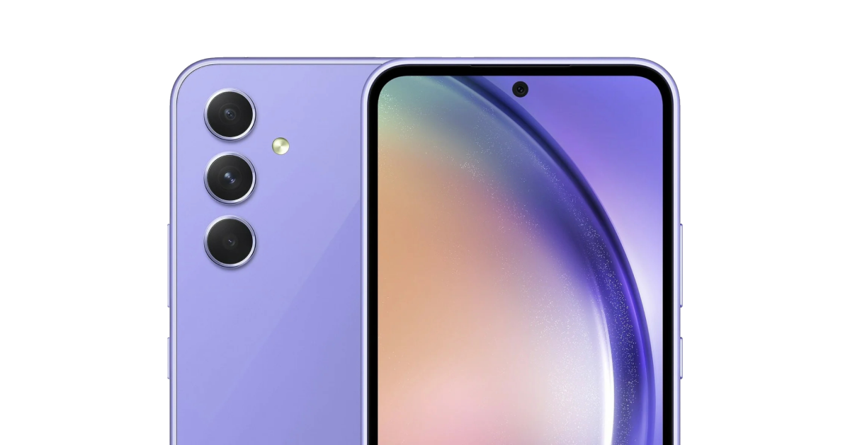 Смартфон Samsung Galaxy A54 5G 6/128 ГБ лаймовый (2sim - гибридный слот)  - 2