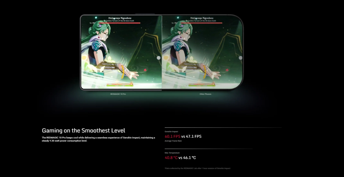 Смартфон Nubia Red Magic 10 Pro 16/512 ГБ "лунный свет" (2sim)  - 4