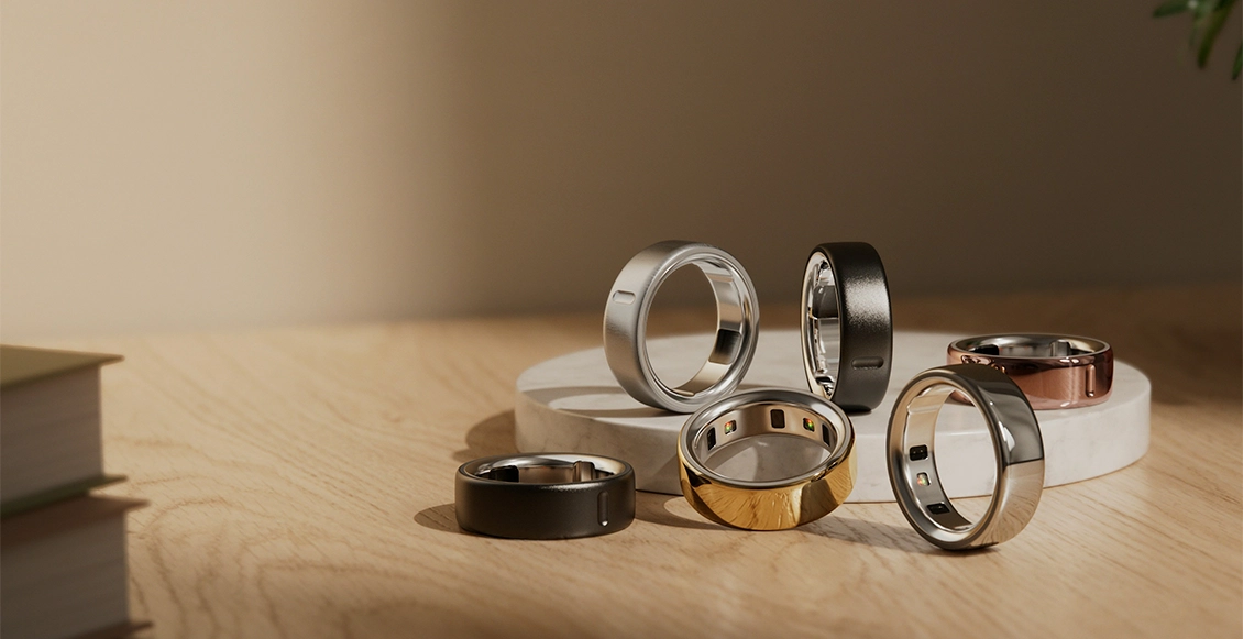 Умное кольцо Oura Ring 4 серебристый (размер 10 (19,8mm)) - 1