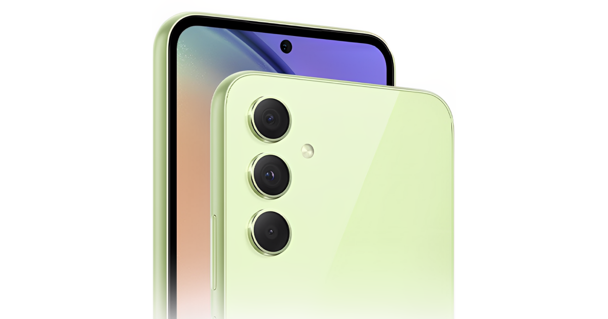 Смартфон Samsung Galaxy A54 5G 6/128 ГБ лаймовый (2sim - гибридный слот)  - 3