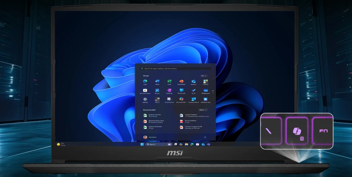 Ноутбук MSI Katana 17 HX B14 (2025) Core i5 14450HX GeForce RTX5060 32 ГБ, 1 ТБ SSD (9S7-17L791-275), чёрный Ноутбук MSI Katana 17 HX B14 (2025) Core i5 14450HX GeForce RTX5060 32 ГБ, 1 ТБ SSD (9S7-17L791-275), чёрный - 5