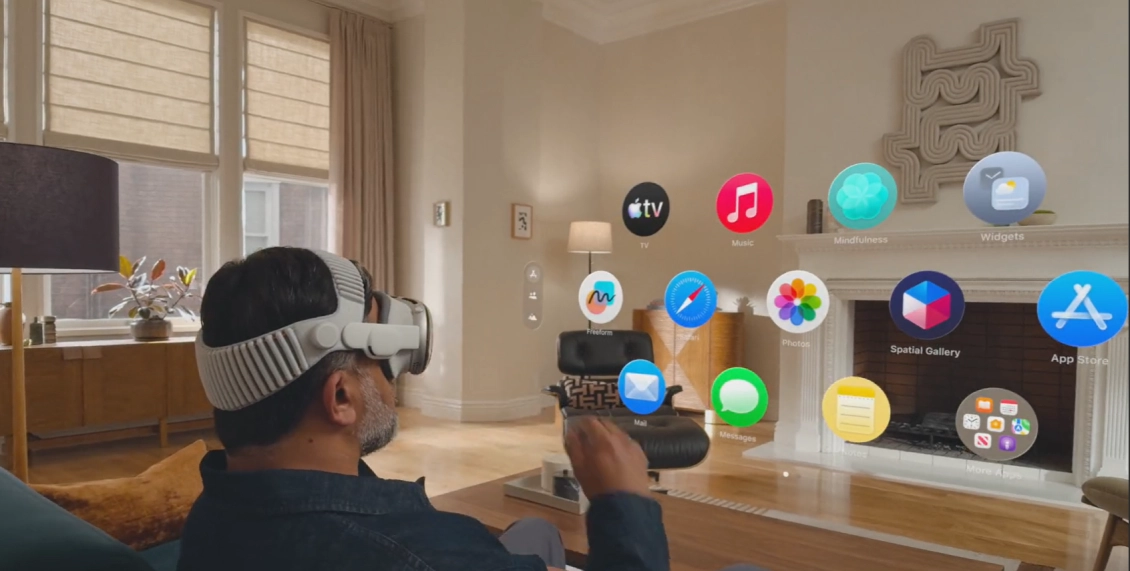 Очки смешанной реальности Apple Vision Pro (2025) M5 512 ГБ серый Очки смешанной реальности Apple Vision Pro (2025) M5 512 ГБ серый - 1