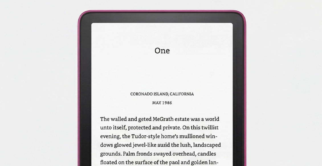 Электронная книга Amazon Kindle Paperwhite: Signature Edition (12th Gen) 2024 32 ГБ малиновый (без рекламы) Электронная книга Amazon Kindle Paperwhite: Signature Edition (12th Gen) 2024 32 ГБ малиновый (без рекламы) - 1
