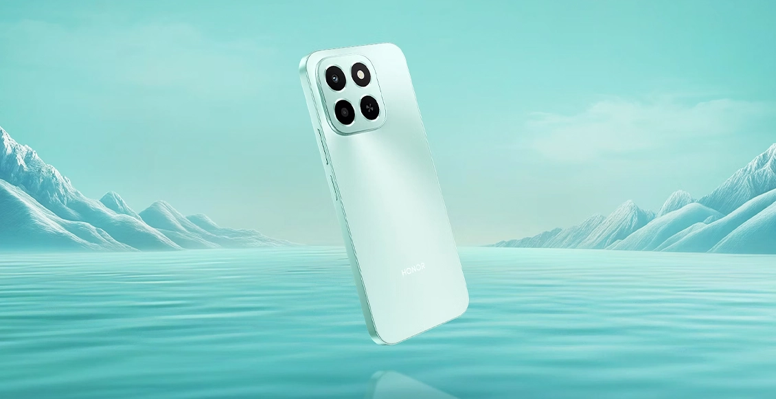 Смартфон Honor X6c 6/128 ГБ "океанический голубой" (2sim - гибридный слот) Смартфон Honor X6c 6/128 ГБ "океанический голубой" (2sim - гибридный слот) - 1