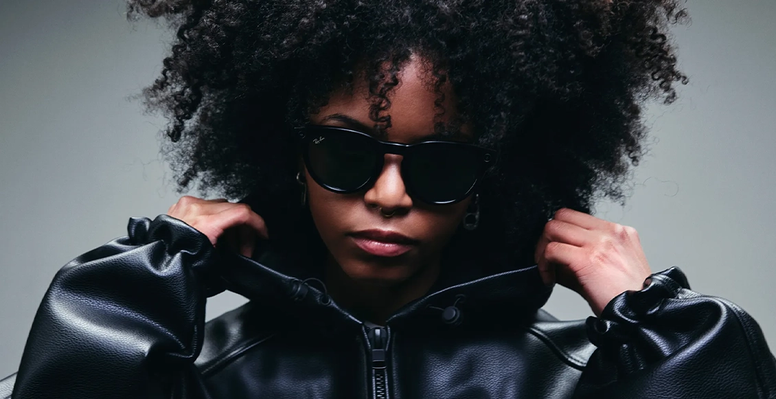 Умные очки Ray-Ban Headliner Gen 2 Shiny Black, Clear/Graphite Green Transitions, (50-23-150mm) - 1