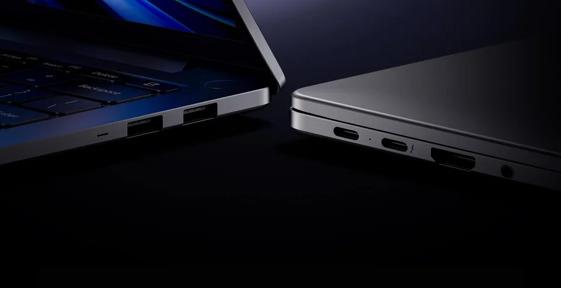 Ноутбук Xiaomi RedmiBook Pro 14 (2024) Core Ultra 7 155H Intel ARC Graphics 32 ГБ, 1 ТБ SSD (JYU4598CN), синий Ноутбук Xiaomi RedmiBook Pro 14 (2024) Core Ultra 7 155H Intel ARC Graphics 32 ГБ, 1 ТБ SSD (JYU4598CN), синий - 4