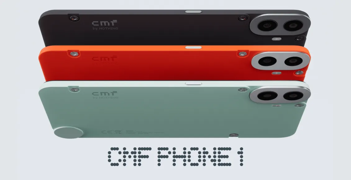 Смартфон Nothing CMF Phone 1 5G 8/256 ГБ зелёный (2sim)  - 1