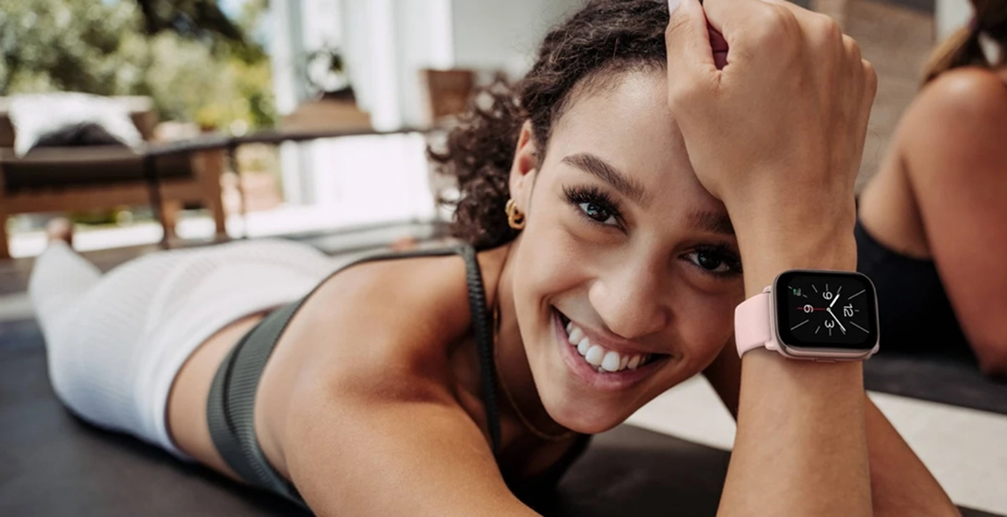 Умные часы Xiaomi Amazfit Active розовый  - 4