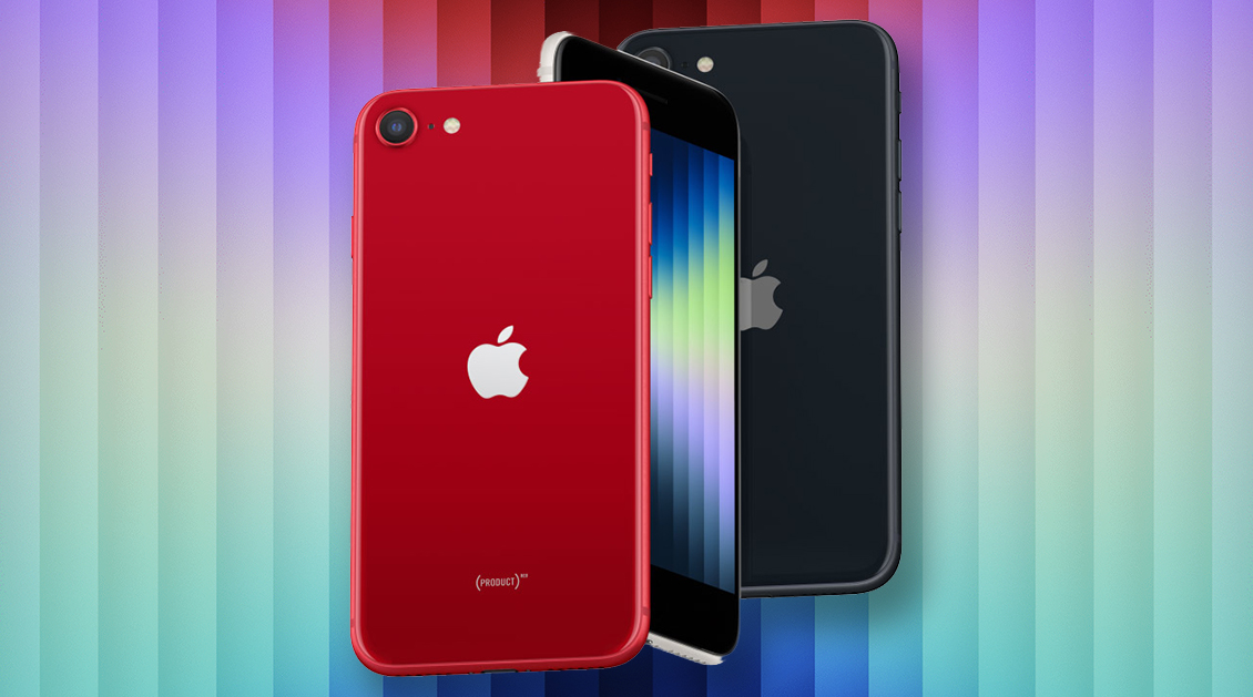 Смартфон Apple iPhone SE 2022 64 ГБ "тёмная ночь" (2sim) Смартфон Apple iPhone SE 2022 64 ГБ "тёмная ночь" (2sim) - 1