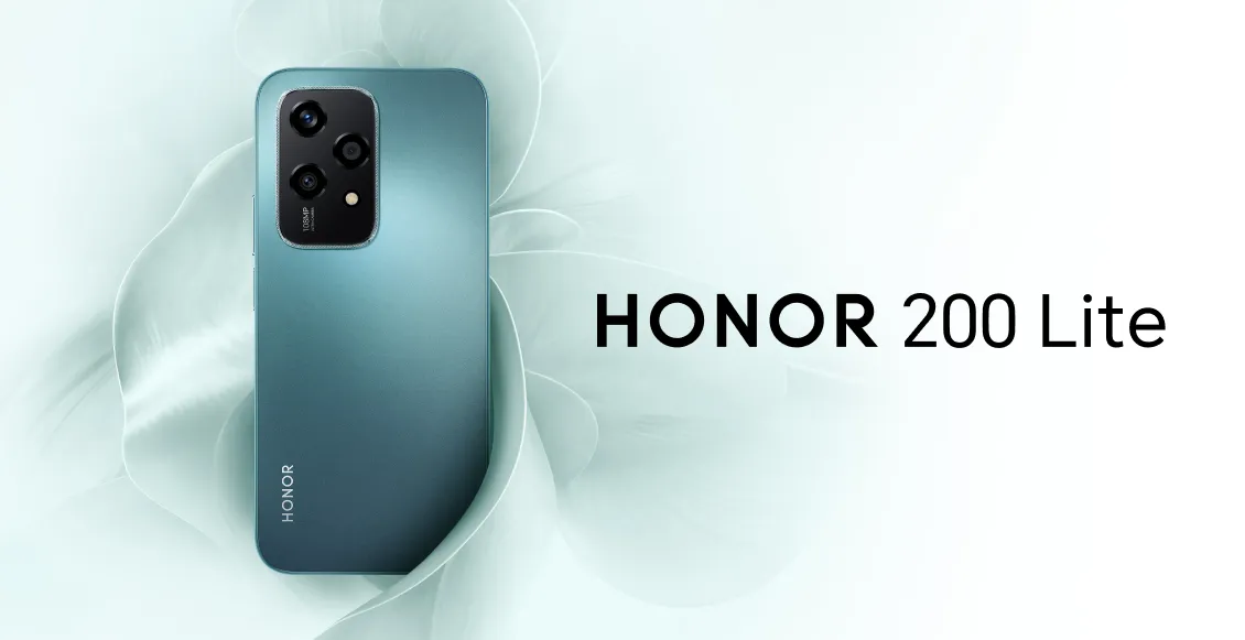 Смартфон Honor 200 Lite 8/256 ГБ "океанический голубой" (2sim)  - 1