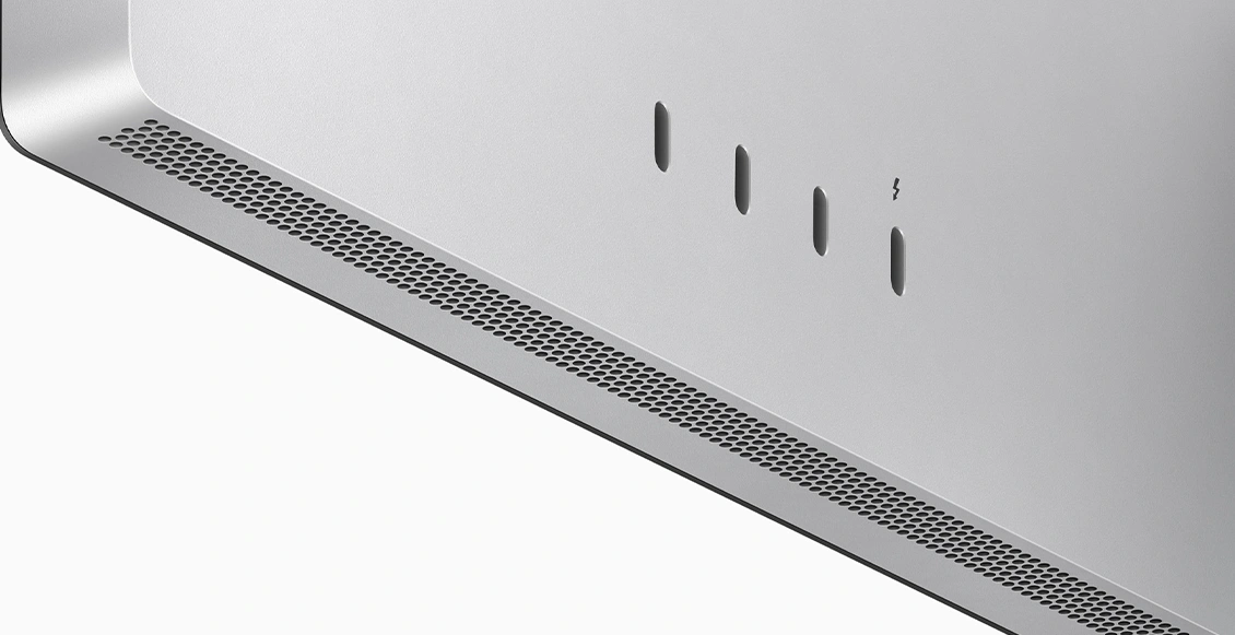 Монитор Apple Studio Display 27" серебристый с регулируемым наклоном (MK0U3) стандартное стекло - 4