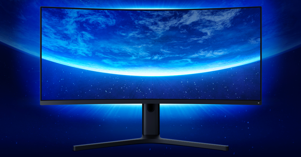 Монитор Xiaomi Mi Curved Gaming 34" чёрный с регулируемым наклоном и высотой (XMMNTWQ34) Монитор Xiaomi Mi Curved Gaming 34" чёрный с регулируемым наклоном и высотой (XMMNTWQ34) - 1