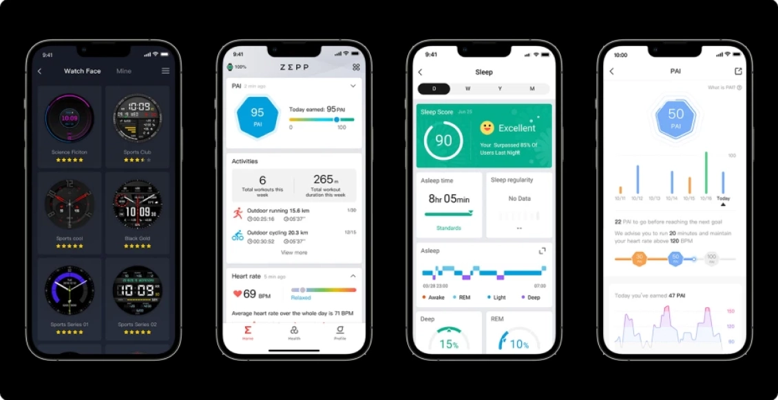 Умные часы Xiaomi Amazfit GTR 4 серый (серый ремешок) - 4