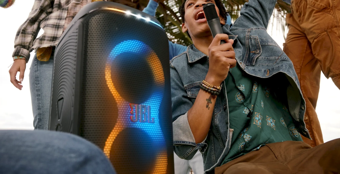 Портативная акустическая система JBL Partybox Stage 320 чёрный Портативная акустическая система JBL Partybox Stage 320 чёрный - 1