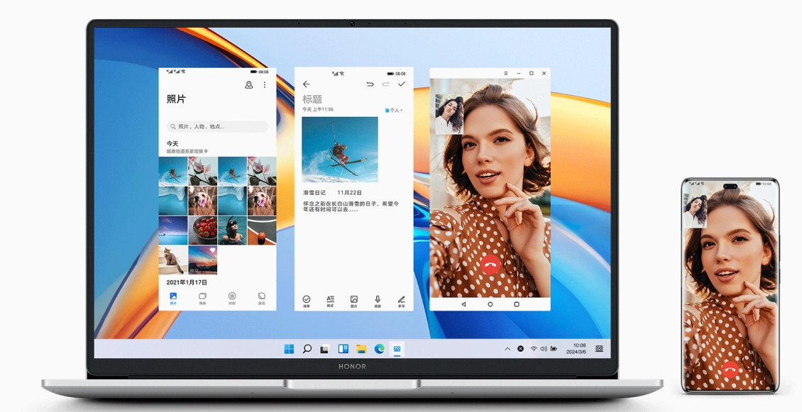 Ноутбук Honor Notebook X14 Plus 2.8K (2024) Ryzen 7 8845HS Radeon 780M 16 ГБ, 512 ГБ SSD (5301AJMA), серебристый Ноутбук Honor Notebook X14 Plus 2.8K (2024) Ryzen 7 8845HS Radeon 780M 16 ГБ, 512 ГБ SSD (5301AJMA), серебристый - 3